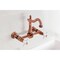 Kingston Brass Two-Handle Wall Mount Bridge Kitchen Faucet, Antique Copper KS244PXAC - alternate 5