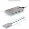 Startech.Com 4-PORT USB-C HUB WITH USB-C DP ALT MODE VIDEO OUTPUT 4K 60HZ - 3X USB-A, 1X USB TYPE-C, 100W HB31C3A1CDPPD3 - alternate 12