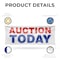 Signmission Auction Today, 24 Inch x 72 Inch, Vinyl Banner B-72-30464 - alternate 4