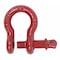 Mytee Products 7/16in 1.5 Tons Anchor Shackle Forged Carbon Steel & Alloy Screw Pin, 10PK SHACKLE-ANCHOR-SP-716x10 - alternate 7