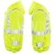 Game Workwear Full Zip Hi-Vis Hoodie, 100% Spun Polyester Fleece, Hi Vis Lime, S 825 - alternate 4