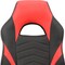 Elama High Back Adjustable Faux Leather Office Chair in Black and Red ELM-F-008 - alternate 7