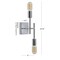 Jonathan Y Turing 18.7" 2-Light Metal LED Wall Sconce, Chrome JYL7456A - alternate 19
