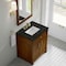 James Martin Vanities Bellshire 30" Single Vanity, Honey Oak w/ 3 CM Phantome Eclos Top 660-V30-HNO-3PHT - alternate 9