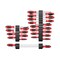 Tekton Phillips and Slotted Screwdriver Set w/Mod Org - 4, 8, 18 Inch Shanks, 26-Piece (#0 - #4, 3 - 14 mm) DWZ90109 - alternate 1