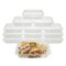 Eco Harmony Products Food Storage Container, Hinged, Plastic, Translucent, 9" x 6.25", 200PK 804621 - alternate 1
