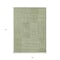 Homeroots 9' X 12' Green And Ivory Geometric Washable Indoor Outdoor Area Rug 596924 - alternate 9