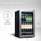 Tcl 2.4 Cu. Ft. 102-Can Beverage Cooler, Digital Controls, LED Light, Glass Door, Stainless Steel TRV102FAS - alternate 6