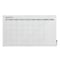 Ghent 2'H x 3'W 1 Month Calendar Graphics Glassboard with Stand-Offs, Square Corners, Magnetic GRPHMYSM31M-23 - alternate 1