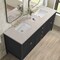James Martin Vanities Myrrin 72" Vanity, Carbon Oak, w/ 3 CM Siberian Silestone Top w/FreePower Wireless Charger 485-V72-CBO-FSFR - alternate 9