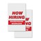 Signmission Warehouse Workers, Vinyl Decals Only 24 Inch x 36 Inch, Vinyl Decal, 2PK DSB-2436-2PACK-WAREHOUSE WORKERS - alternate 1