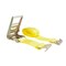 Mytee Products 4in x 30ft Ratchet Tie-Down Straps w/ Flat Hook 16,200 Lbs Capacity - Yellow RS430 - alternate 9