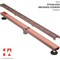Hydroware Linear Shower Drain -C06 Brushed Copper, 48 Inches HYD-0032 - alternate 6