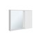 Homeroots 6in White Wood Accent Chest 724356 - alternate 1