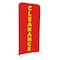 Showdown Displays 3 Ft W X 72 In H Eurofit Straight Wall Kit (Polyester Knit) - Clearance Red 908100-002 - alternate 1