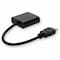 Add-On Addon Hdmi Male To Vga Female Black Adapter HDMI2VGAA - alternate 6