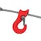 Mytee Products 3/8in x 8'Single Leg Wire Rope Sling w/Sliding Choker Hook for Rigging - 1.4 Ton SLWRS-388-CK - alternate 7