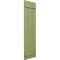 Ekena Millwork True Fit PVC Three Board Spaced Board-n-Batten Shutters, Moss Green, 17 1/8W x 36H, PR TFP101SBF17X036MG - alternate 10