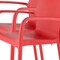 Homeroots Set of Two Red Heavy Duty Plastic Outdoor Stacking Dining Chairs, 2PK 565199 - alternate 6