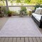 Homeroots 3' X 5' Lavender And Purple Geometric Washable Indoor Outdoor Area Rug 602419 - alternate 7