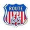 Signmission Route Us 66, 6 inch X 6 inch, Vinyl Decal, 2PK SHI-D-2PACK-6-480 - alternate 1