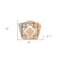 Homeroots 6" X 6" Shades Of Taupe Mosaic Peel And Stick Removable Tiles 390920 - alternate 5
