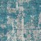 Homeroots 9' X 12' Teal Blue Gray And Ivory Abstract Washable Indoor Outdoor Area Rug 598002 - alternate 8