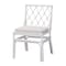 Bali & Pari Carwyn Bohemian White Rattan Dining Chair 248-13779-ZORO - alternate 1