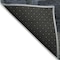 Homeroots 8' Blue Gray And Charcoal Round Geometric Washable Indoor Outdoor Area Rug 605021 - alternate 6