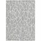 Homeroots 10' X 14' Silver And Ivory Geometric Washable Indoor Outdoor Area Rug 599315 - alternate 8