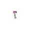 Lucky Line Key Blank Key Shapes Tommy Gun House Double For Kwikset KW1/11 Multicolored B139K - alternate 1