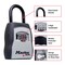 Master Lock 6.25 in. H X 3.25 in. W X 1.5 in. L Metal 4-Dial Combination Lock Box 5400T - alternate 8
