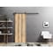 Sartodoors Sliding Barn Door with Hardware, Planum 0010 Oak, 6.6FT Rail Hangers Sturdy Set, Modern Solid Panel PLANUM0010BD-B-DUB-3096 - alternate 1