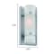 Homeroots Brushed Silver and White Glass Wall Sconce 398547 - alternate 4