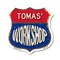 Signmission Tomas's Workshop, 6 Inch X 6 Inch, Plastic Sign SHI-P-6-489-TOMAS - alternate 1