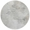 Homeroots 8' Silver Gray And Ivory Round Abstract Washable Indoor Outdoor Area Rug 577627 - alternate 6