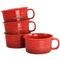 Crock-Pot Crock Pot Appleton 24oz Stoneware 4 Piece Soup Mug Set in Gradient Red 134056.01 - alternate 1