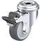Blickle Kingpin Swivel Caster, PU, 2", Brake LRA-PATH 50KF-FI - alternate 1