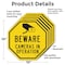 Signmission Beware Cameras in Operation, 10 inch X 10 inch, Aluminum Metal Signs, 5PK OC-A-5Pack-10-23 - alternate 5