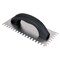 Qep Standard Notched Trowel, 9 in L, 4 in W, Square Notch, Black Handle 10114 - alternate 1