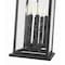 Z-Lite Tiberius 6 Light Outdoor Chain Mount Ceiling Fixture, Black, 12 In W x 31.5 In H 5017CHXL-BK - alternate 4