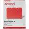Universal File Folders, Red, 100PK UNV16163 - alternate 2