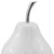 Homeroots White Jumbo Pear Shaped Aluminum Accent Home Decor 383754 - alternate 4
