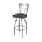 Holland Bar Stool Co 820 Catalina Stainless Steel 36in Swivel Bar Stool with Graph Anchor Seat 82036SS014 - alternate 1