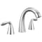 Delta Arvo Two Handle Widespread Pull-Down Bathroom Faucet Chrome 35840LF-PD - alternate 1