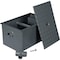 Amgood 20 LB Carbon Steel Grease Trap Interceptor for Restaurant Under Sink Kitchen AMG GT-20-10G-Z - alternate 4