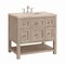 James Martin Vanities Breckenridge 36" Single Vanity, Whitewashed Oak, w/ 3 CM Tajnar Eclos Top 330-V36-WWO-3TJR - alternate 7