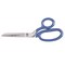 Klein Tools Bent Trimmer, Large Ring, Blue Coating, 6-Inch 206LR - alternate 1