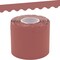 Teacher Created Resources Deep Rose Scalloped Rolled Border Trim, 50 Feet, 3PK TCR9159 - alternate 5