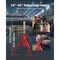 Vevor VEVOR V Head Pipe Stand 1/8-12 inch Capacity 24"-42" Adjustable Height 2500 lbs 1107B V-Head - alternate 7